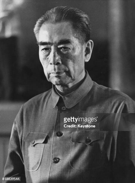 Zhou Enlai , Premier of the People's Republic of China, 1974.