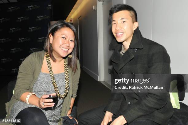 Vanessa Tiongson and Kelvin Chao attend TIME INC Live and Unfiltered Presents ROUGH JUSTICE Hosted by FORTUNE at Time and Life Building Screening...