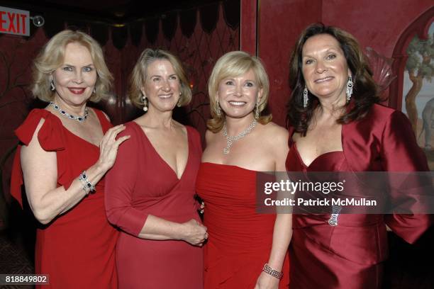 Cornelia Bregman, Katrina Berube, Sharon Bush and Lise Wabiszewski attend Alison Mazzolaís Birthday Party hosted by George Farias and Anne and Jay...