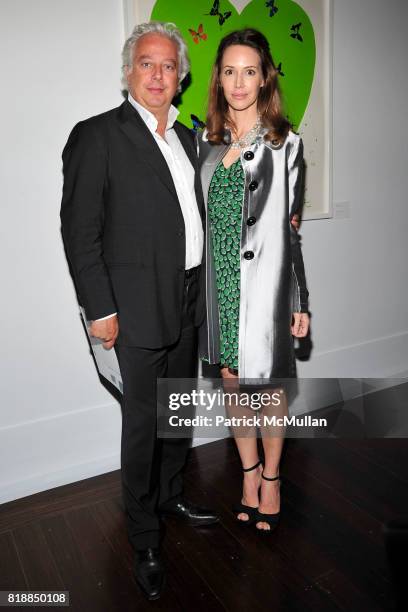 Aby Rosen and Samantha Boardman Rosen attend CHRISTIE'S The Green Auction: A Bid To Save The Earth at Christie's on April 22, 2010 in New York City.