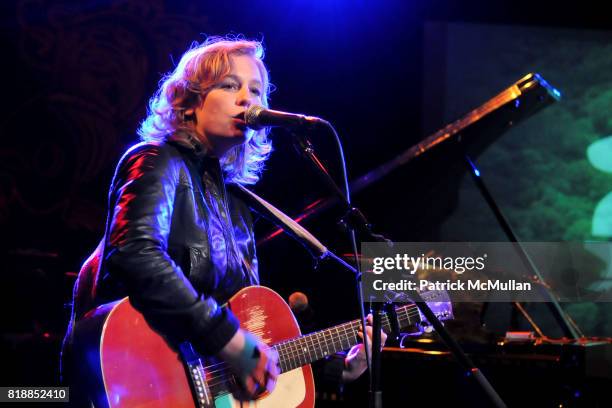 Tift Merritt attends RAINFOREST ACTION NETWORK's 25th Anniversary Benefit Hosted by CHRIS NOTH at Le Poisson Rouge on April 29, 2010 in New York City.