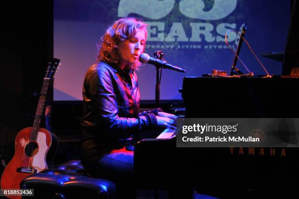 Tift Merritt attends RAINFOREST ACTION NETWORK's 25th Anniversary Benefit Hosted by CHRIS NOTH at Le Poisson Rouge on April 29, 2010 in New York City.