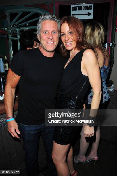 Donny Deutsch and ? attend Dana & Richard Kirshenbaum semi-annual Hot Hot Hot Party at SOBs NYC on April 10, 2010.