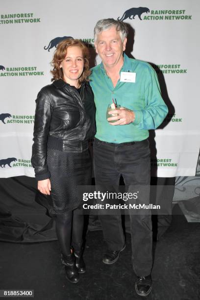 Tift Merritt and Randy Hayes attend RAINFOREST ACTION NETWORK's 25th Anniversary Benefit Hosted by CHRIS NOTH at Le Poisson Rouge on April 29, 2010...