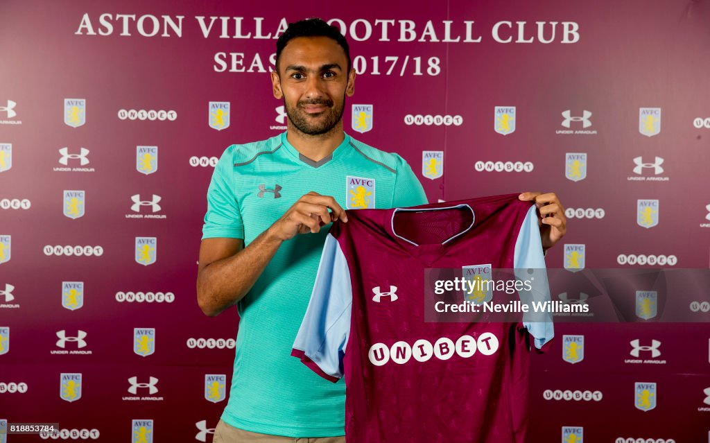 Aston Villa Unveil New Signing Ahmed Elmohamady