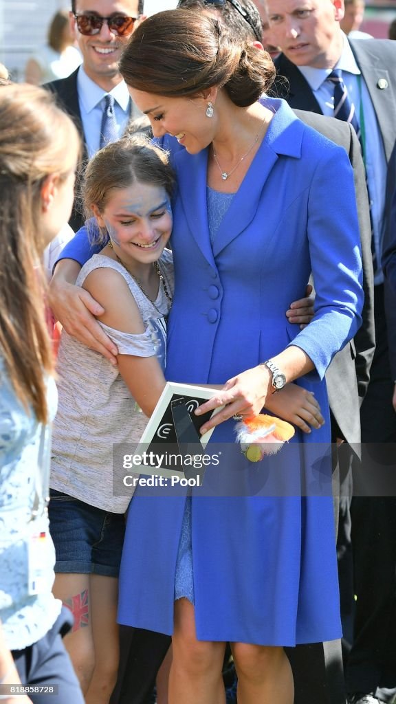 The Duke And Duchess Of Cambridge Visit Germany - Day 1
