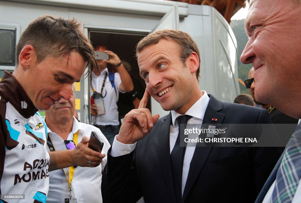 CYCLING-FRA-TDF2017-POLITICS