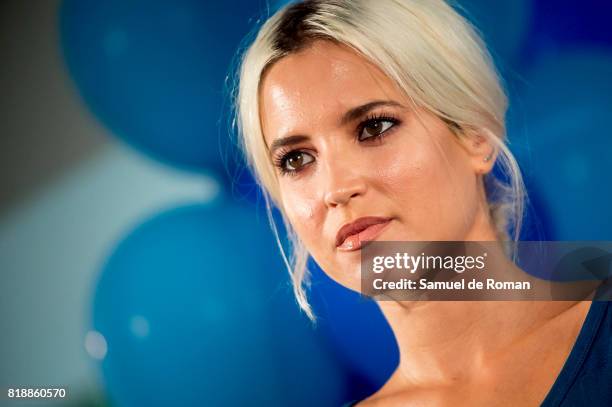 Ana Fernandez Celebrates Tampax 80th Anniversary on July 19, 2017 in Madrid, Spain.
