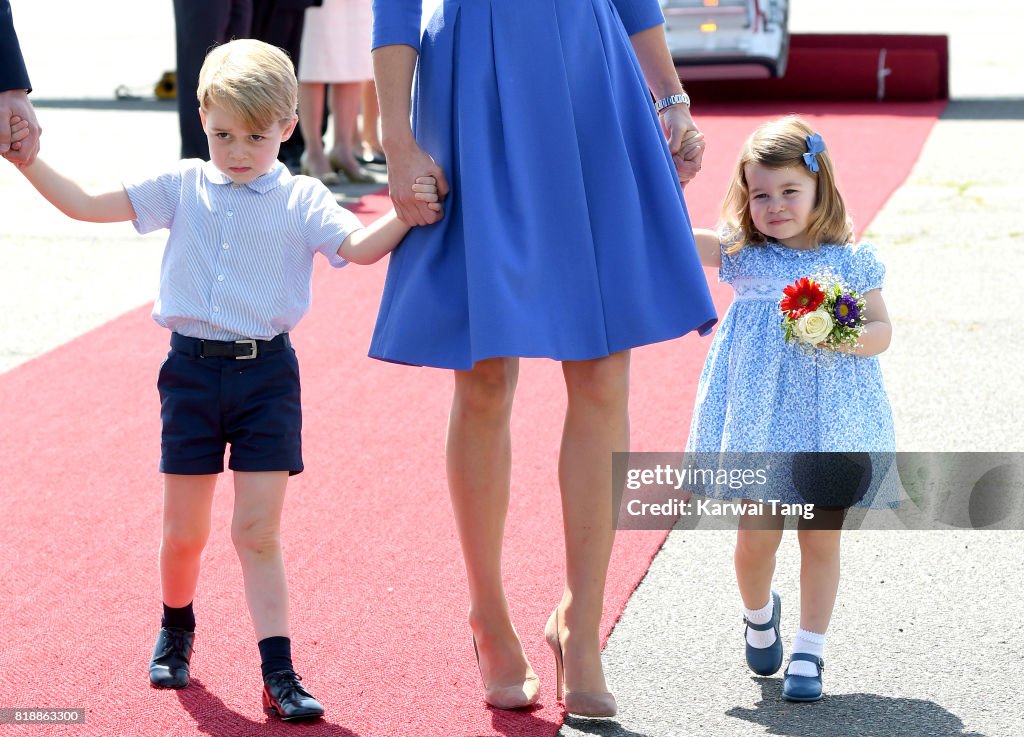 The Duke And Duchess Of Cambridge Visit Germany - Day 1