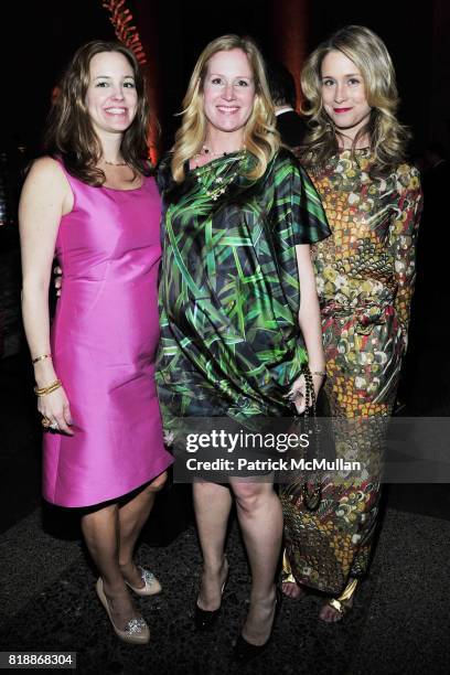 Wells Megalli, Colleen Deveer and Hogan Gorman attend AMERICAN MUSEUM OF NATURAL HISTORY'S 2010 Museum Dance Sponsored by LILLY PULITZER at the...