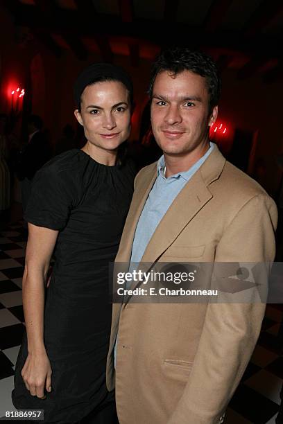 Rosetta Millington and Balthazar Getty