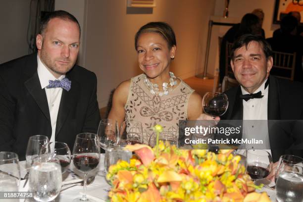 Kenneth Bernardo, Angela Smith Domzal and Scott Black attend ALZHEIMER'S DRUG DISCOVERY FOUNDATION Presents The Fourth Annual Connoisseur's Dinner at...