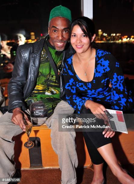 Kojo and Gem Bennedict attend NOWNESS Presents the New York Premiere of Jean-Michel Basquiat: The Radiant Child. At MoMa on April 27, 2010 in New...