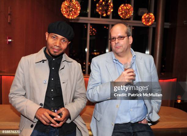 Spooky and Andrew Murr attend NOWNESS Presents the New York Premiere of Jean-Michel Basquiat: The Radiant Child. At MoMa on April 27, 2010 in New...