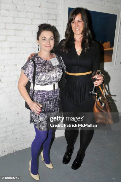 Jade Doskow and Fernanda Zapata attend KiptonART Presents URBAN UTOPIA with SORGENTE Group at 32 Greene St. On April 28, 2010 in New York City.