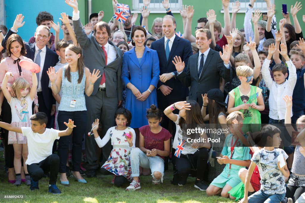 The Duke And Duchess Of Cambridge Visit Germany - Day 1