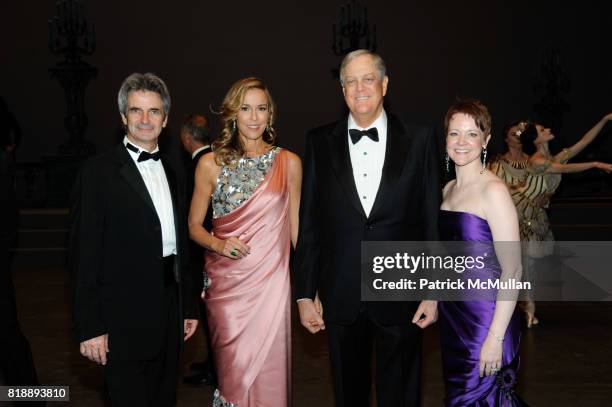 Kevin McKenzie, Julia Koch, David Koch and Rachel Moore attend AMERICAN BALLET THEATRE Celebrates the opening of their 70th Anniversary Season with...