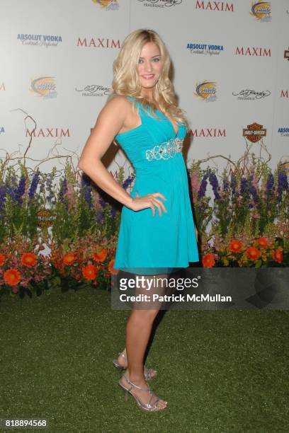 Justine Ezarik attends THE MAXIM HOT 100 PARTY 2010 at Paramount Studios on May 19, 2010 in Hollywood, California.
