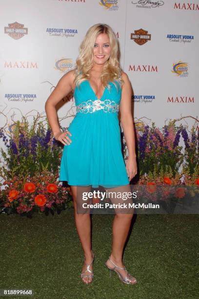 Justine Ezarik attends THE MAXIM HOT 100 PARTY 2010 at Paramount Studios on May 19, 2010 in Hollywood, California.