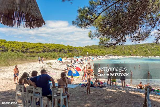 sakarun beach - sakarun bildbanksfoton och bilder