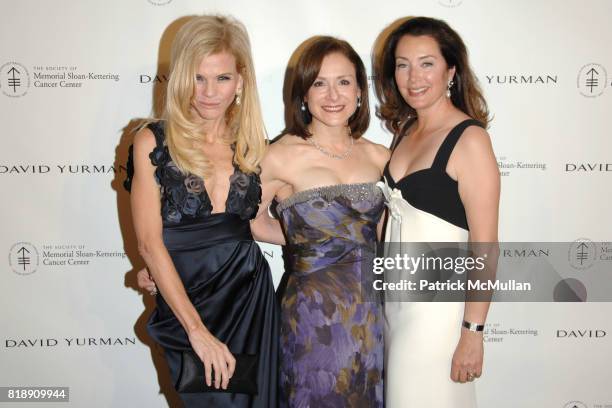 Caroline Dean, Nancy Rice and Lisa McCarthy attend The Society of MSKCC'S 3rd Annual Spring Ball at The Pierre on May 18th, 2010 in New York City.