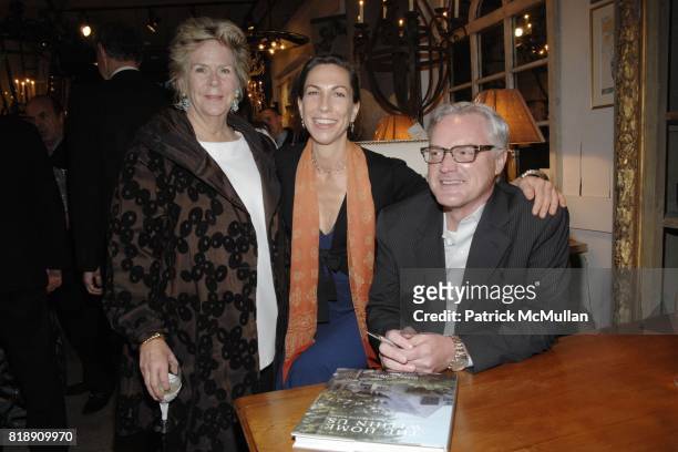 Bunny Williams, Susan Sully and Bobby McAlpine attend Book Party for BOBBY MCALPINE'S "THE HOME WITHIN US" from RIZZOLI at Treillage on May 18th,...