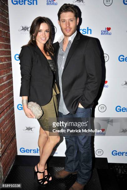 Danneel Harris and Jensen Ackles attend Celebration of the 2010 Upfronts and Broadway Season at Juliette Supperclub on May 18, 2010 in New York City.