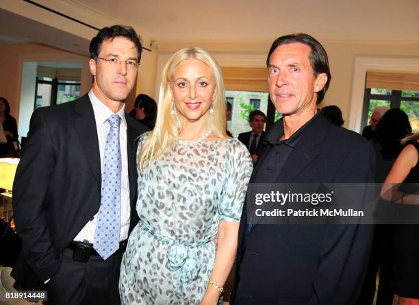 Kim Tepal, Dana Hammond and Patrick Stubgun attend Marcia and Richard Mishaan Toast Brooke Garber Neidich and Dr. Harold Koplewicz of the CHILD STUDY...