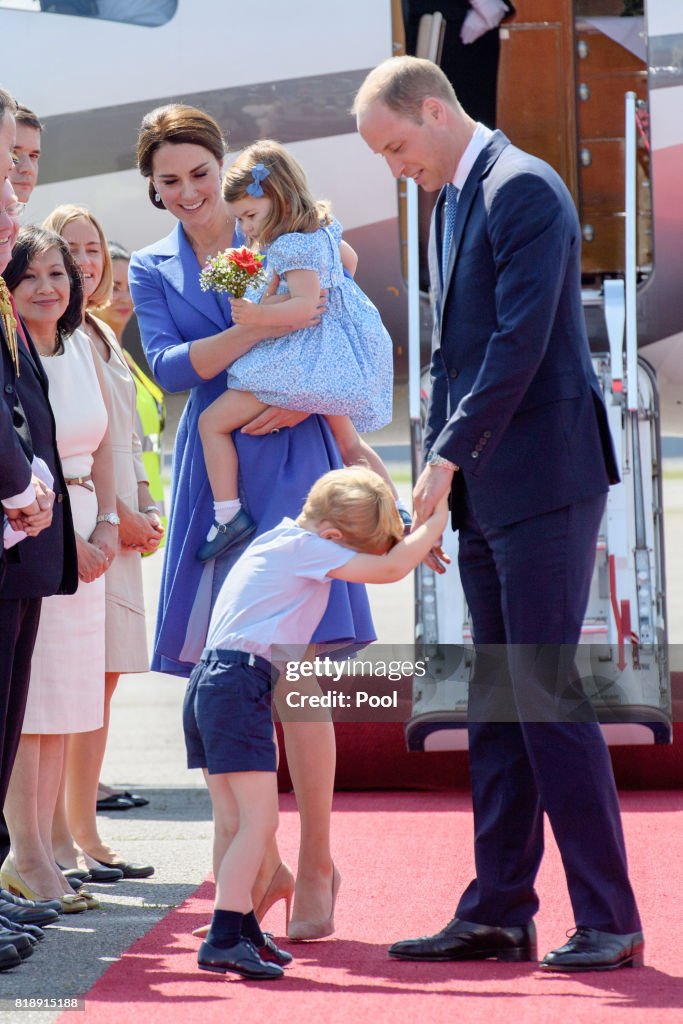 The Duke And Duchess Of Cambridge Visit Germany - Day 1