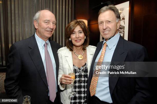 Tom Mandell, Andy Mandell and Bob Hurst attend THE AMERICAN HOSPITAL OF PARIS FOUNDATION Honors CHEF DANIEL BOULUD at Daniel on May 5, 2010 in New...