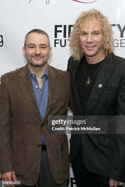 Joe DiPietro and David Bryan attend 76th Annual DRAMA LEAGUE AWARDS Ceremony and Luncheon at Marriot Marquis on May 21, 2010 in New York City.