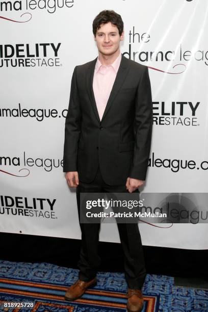 Benjamin Walker attends 76th Annual DRAMA LEAGUE AWARDS Ceremony and Luncheon at Marriot Marquis on May 21, 2010 in New York City.