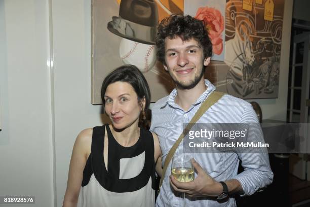 Donna Tartt and Andrew Wonder attend Book Party hosted by Anne and Jay McInerney Celebrating "The Carrie Diaries" by Candace Bushnell at Private...