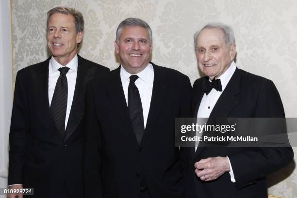 Jeff Bewkes, Phil Kent and Herbert S. Schlosser attend MUSEUM Of The MOVING IMAGE Dinner In Honor Of KATIE COURIC And PHIL KENT at St. Regis Hotel on...