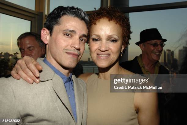 Ruben Toledo and Cari Modine attend First Summer Soiree: CELEBRATING 25 YEARS of DIFFA, hosted by David Rockwell, Whoopi Goldberg, and Isabel & Ruben...