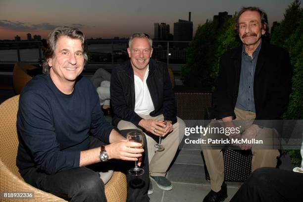 David Rockwell, Jamie Blueweiss and Steven Richter attend First Summer Soiree: CELEBRATING 25 YEARS of DIFFA, hosted by David Rockwell, Whoopi...