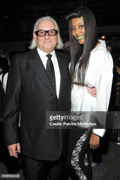 Michael Weiss and VV Brown attend EXPRESS Celebrates 30 Years of Fashion at Eyebeam Studios on May 20, 2010 in Brooklyn, New York.