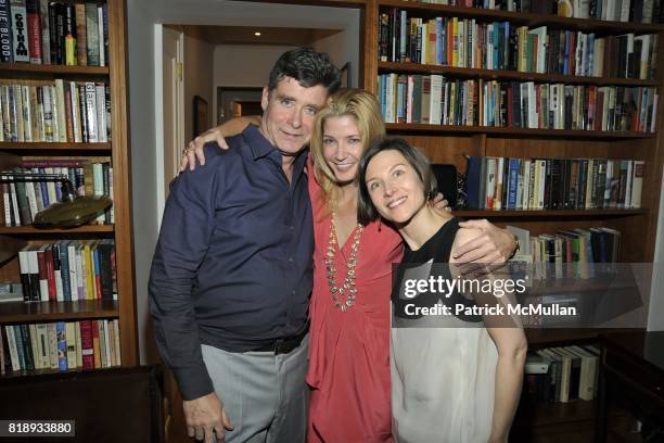 Jay McInerney, Candace Bushnell and Donna Tartt attend Book Party hosted by Anne and Jay McInerney Celebrating "The Carrie Diaries" by Candace...