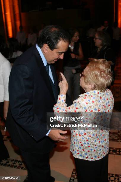 Dr. Frank Chervenak and Dr. Ruth attend The 25th Anniversary New York Presbyterian Lying-In Hospital Fashion Show and Luncheon featuring DIOR Fall...