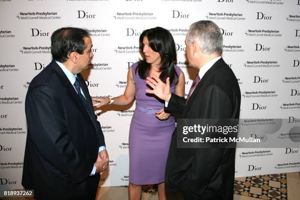 Dr. Frank Chervenak, Sloan Barnett and Steven Corwin attend The 25th Anniversary New York Presbyterian Lying-In Hospital Fashion Show and Luncheon...