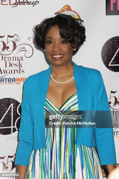 Adriane Lenox attends 55th Annual DRAMA DESK AWARDS at FH LaGuardia Concert Hall at Lincoln Center on May 23, 2010 in New York City.