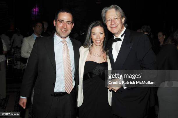 Eric Olnay, Emily Feinstein and Julian Zugazagoitia attend EL MUSEO'S 2010 Annual Gala at Cipriani 42nd Street on May 27th, 2010 in New York City.