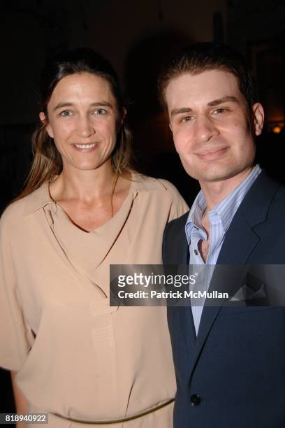 Vanessa von Bismarck and Alan Pepe attend A PRIVATE EVENING benefiting THE AGA KHAN FOUNDATION at Payne Whitney Mansion on May 13, 2010 in New York...