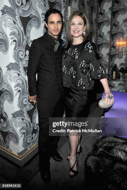 Zac Posen and Becca Cason Thrash attend Debut of 16W21 by ZAC POSEN at 16 West 21 Street on May 11, 2010 in New York City.