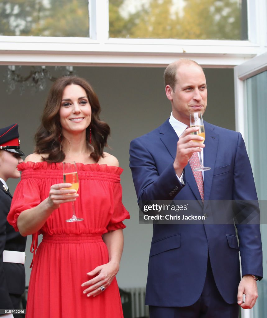 The Duke And Duchess Of Cambridge Visit Germany - Day 1