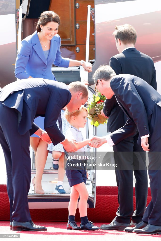 The Duke And Duchess Of Cambridge Visit Germany - Day 1