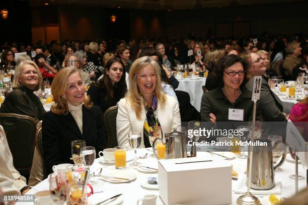 Guest ?, Guest ? and Diana Taylor attend The NEW YORK WOMEN's FOUNDATIONS's 23rd Annual Celebrating Women Breakfast at New York Hilton on May 13,...
