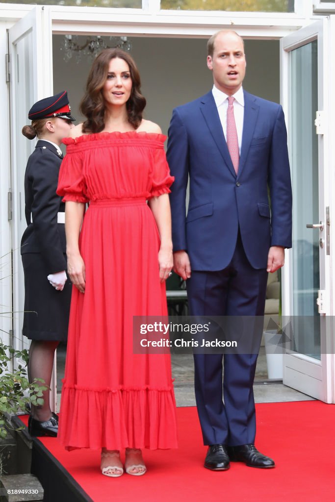 The Duke And Duchess Of Cambridge Visit Germany - Day 1