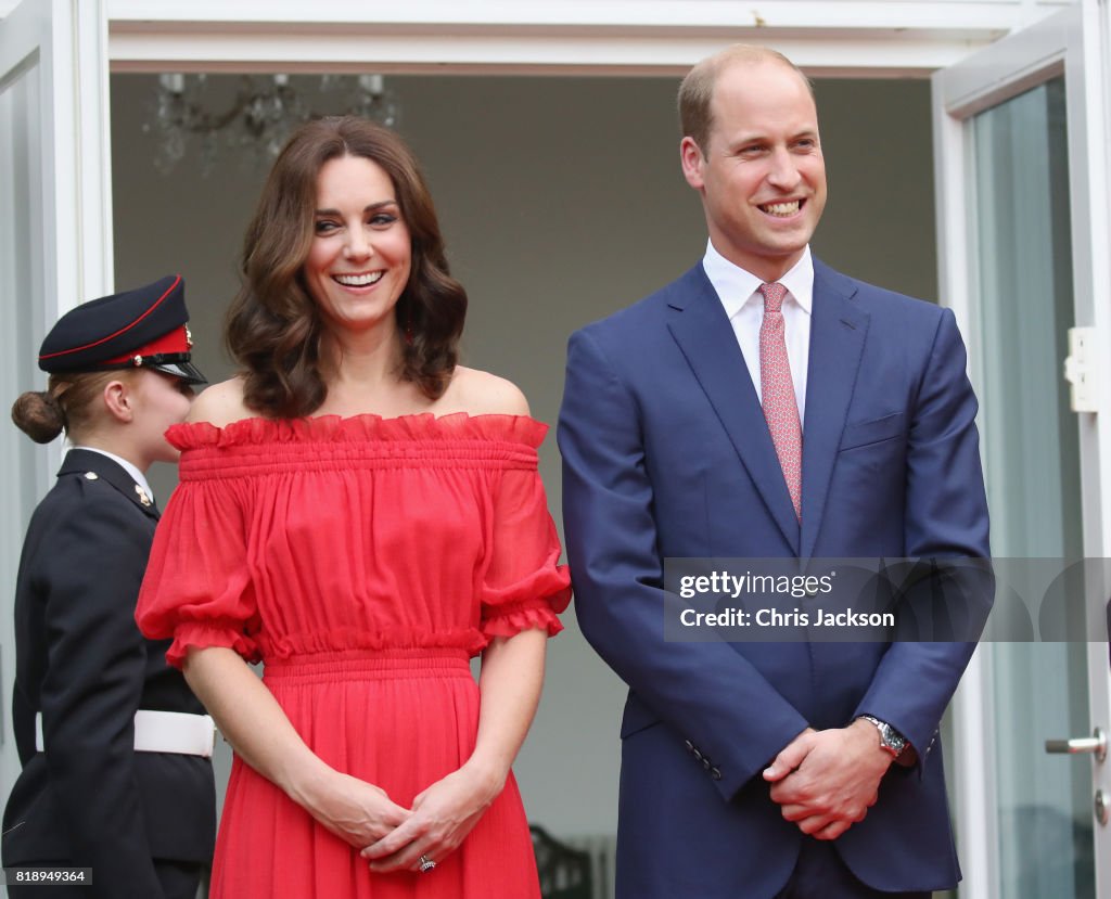 The Duke And Duchess Of Cambridge Visit Germany - Day 1