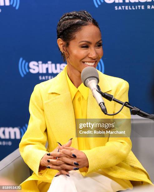 Jada Pinkett Smith during Hoda Kotb Hosts A Leading Ladies Event With Jada Pinkett Smith For SiriusXM Today Show Radio at SiriusXM Studios on July...